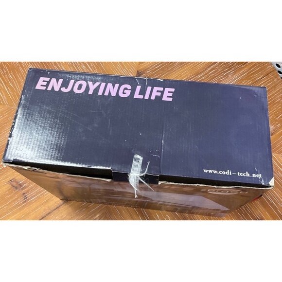 Zbrqotl Turntable Player With Wooden Finish & Clear Lid For Vinyl Records - Picture 7 of 7